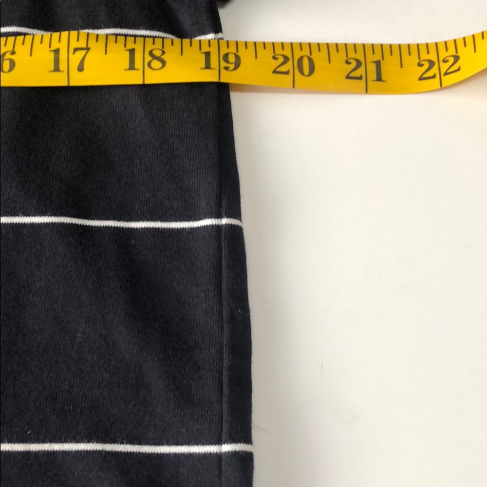 Men’s Black & White Nike Stripe Polo Shirt - Picture 3 of 4